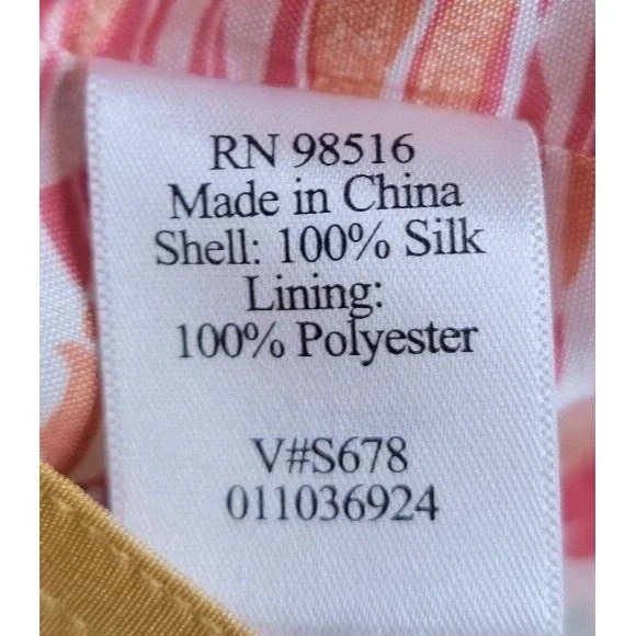 Coldwater Creek Women's Petite 3/4 Sleeve Button Jacket Sz P10 Yellow Old Money - Picture 6 of 7